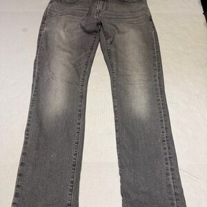 GAP Slim GapFlex Jeans 28x28 Gray Stretch Denim Men Slim Fit